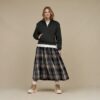 Lydi Bonded Fleece Halv Dragkedja