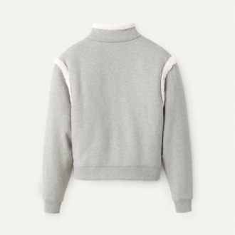 Lydi Bonded Fleece Halv Dragkedja
