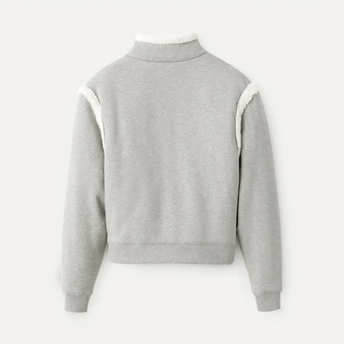 Lydi Bonded Fleece Halv Dragkedja
