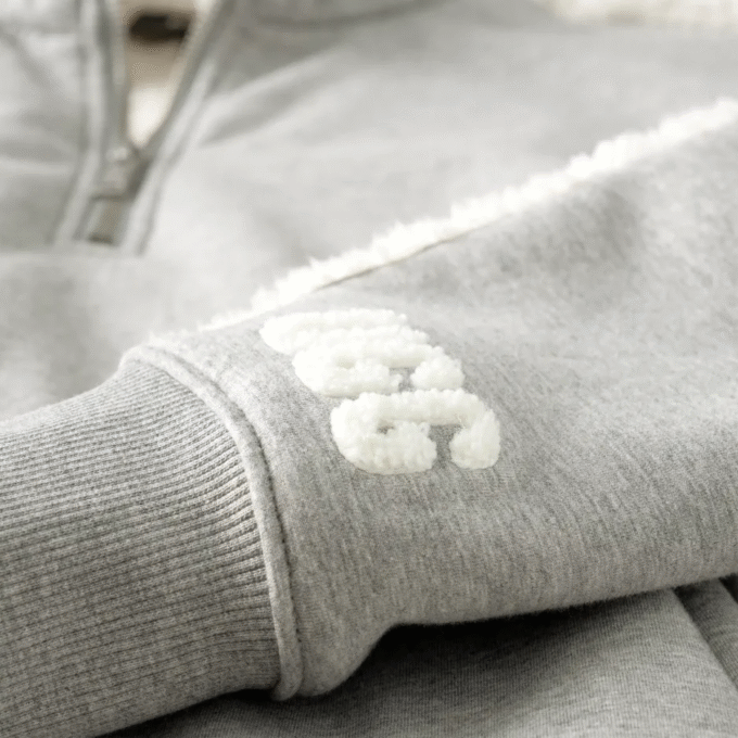 Lydi Bonded Fleece Halv Dragkedja