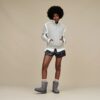 Lydi Bonded Fleece Halv Dragkedja