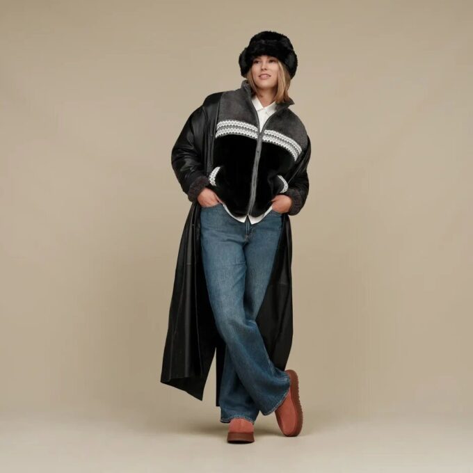 Marlene Sherpa Jacka Heritage Braid
