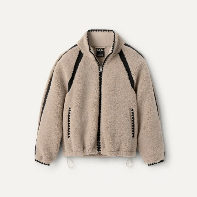 Nikia Virkad UGG Fluffig Jacka