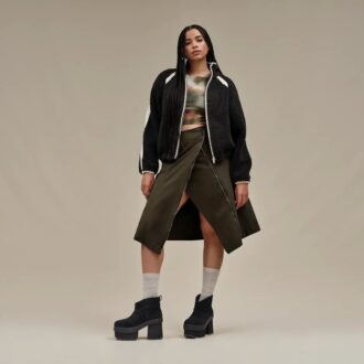 Nikia Virkad UGG Fluffig Jacka
