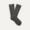 Ribbstickad Slouchy Crew-strumpa